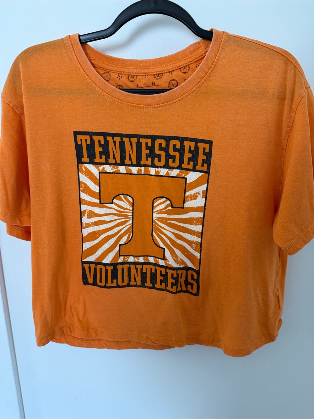 Pressbox Orange Tennessee Volunteers Short Sleeve Tee
